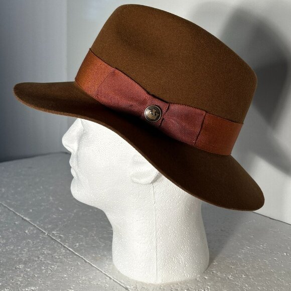 Goorin Bros. Other - Goorin Bros. SZS Unisex Brown Wool Fedora Hat Old Money Quiet Luxury Academia
